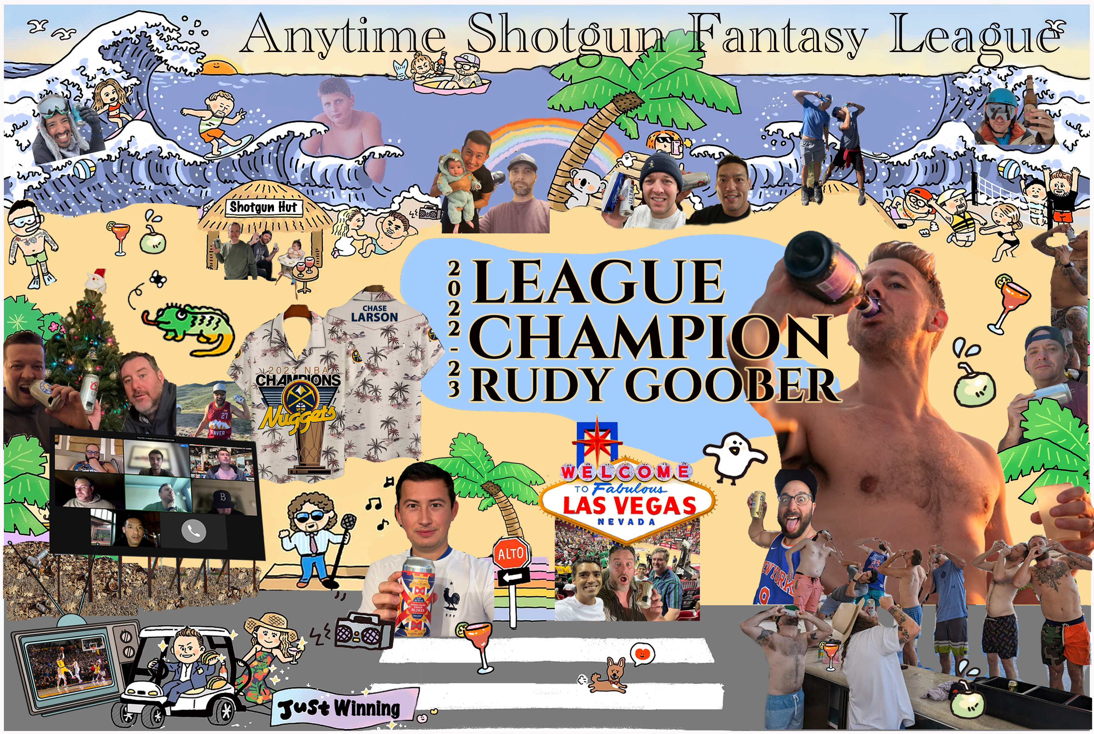 2022-23 championship collage