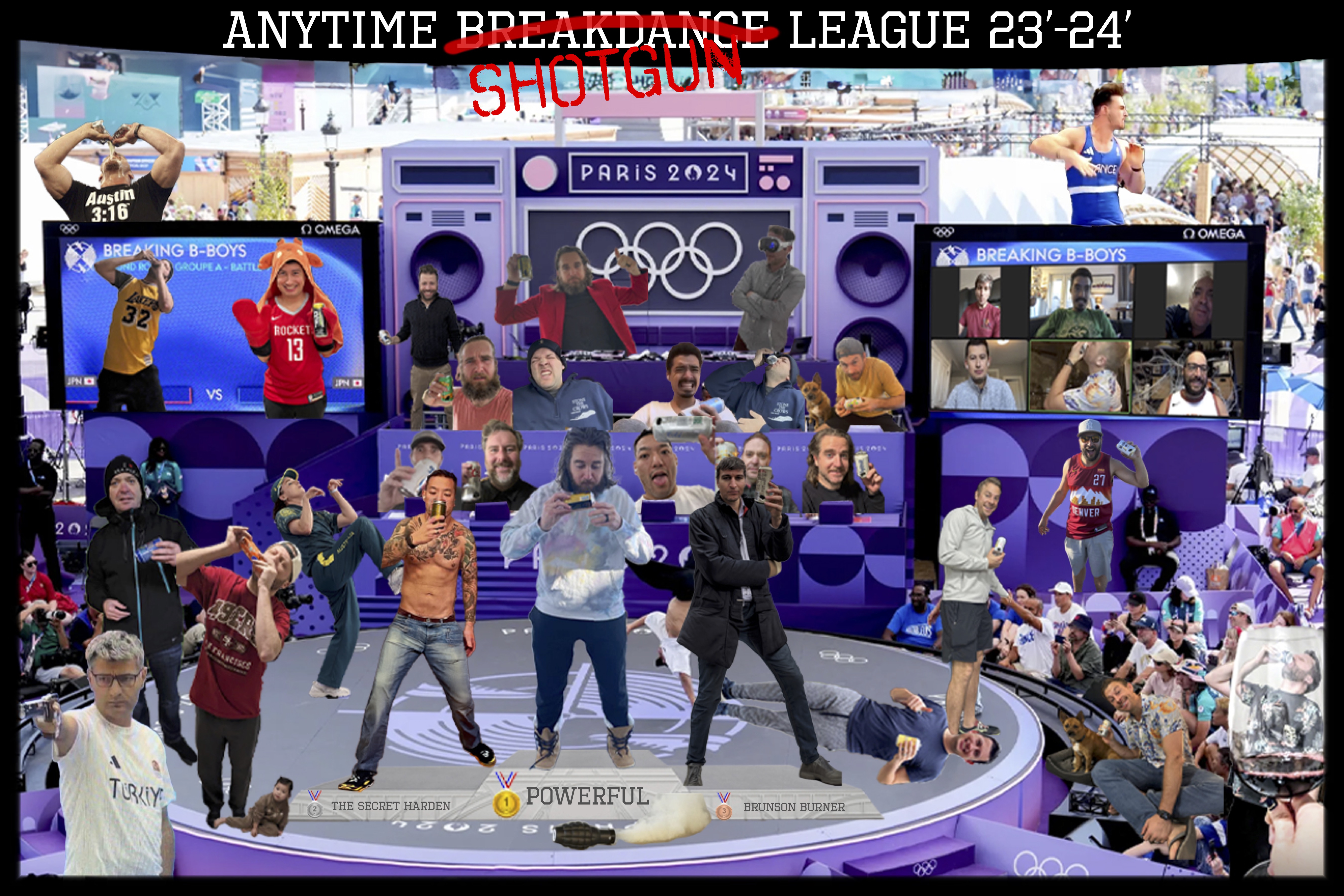 2023-24 championship collage